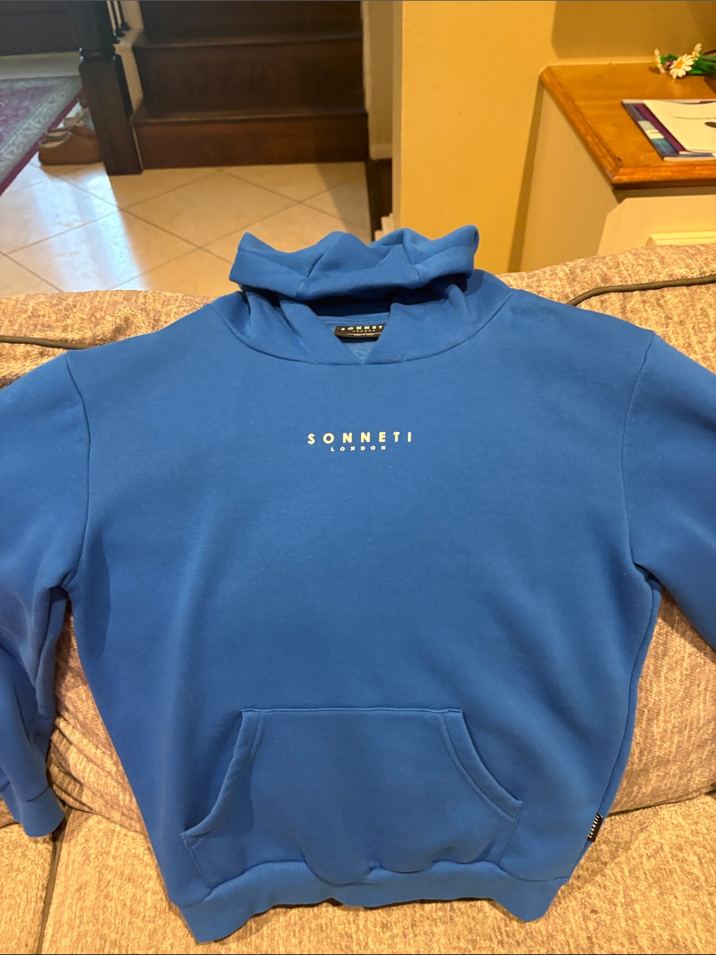 Xl In Kids Blue Sonneti Hoodie